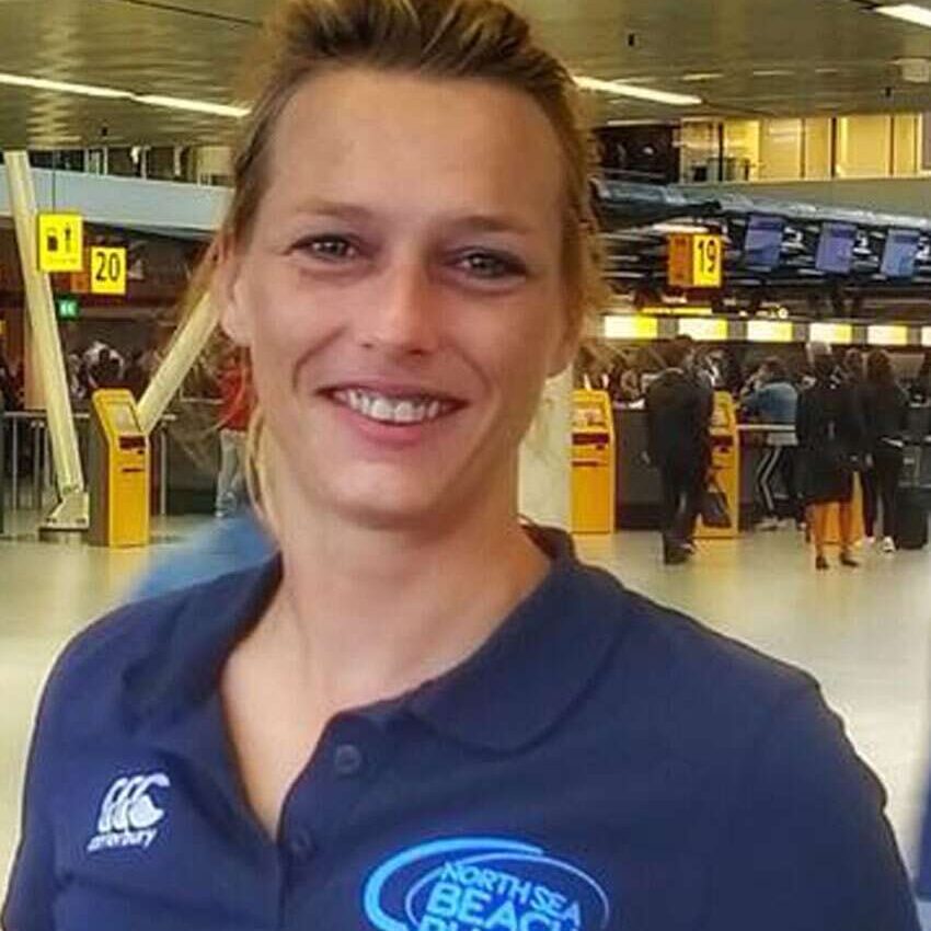 MIREIJA-DIJKSTRA-NORTH-SEA-BEACH-RUGBY MIREIJA-DIJKSTRA-NORTH-SEA-BEACH-RUGBY